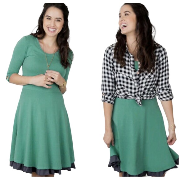 Matilda Jane Dresses Matilda Jane Joanna Gaines Dress Green